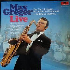 Cover - Max Greger: Max Greger Live