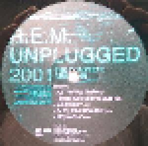 R.E.M.: Unplugged 1991 & 2001 - The Complete Sessions (4-LP) - Bild 4