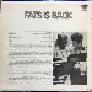 Fats Domino: Fats Is Back (LP) - Bild 2