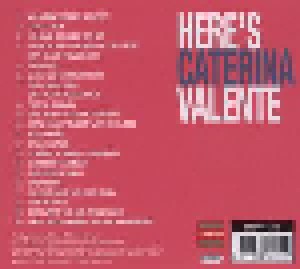 Caterina Valente: Here's Caterina Valente (CD) - Bild 2