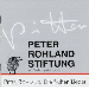 Cover - Peter Rohland: Frühen Lieder, Die