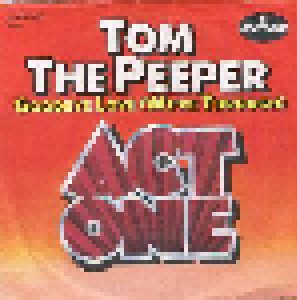 Cover - Act One: Tom The Peeper