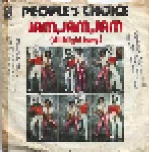 The People's Choice: Jam, Jam, Jam (All Night Long) (Promo-7") - Bild 1