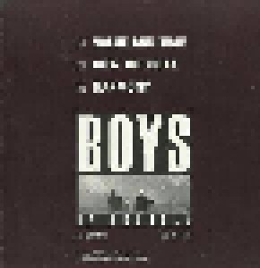 Boys In Trouble: Value And Time (Single-CD) - Bild 2