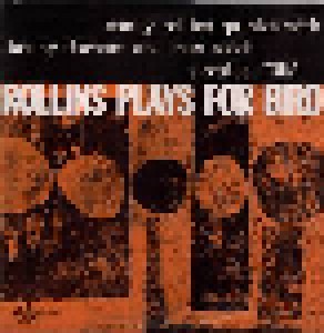 Sonny Rollins Quintet: Rollins Plays For Bird (LP) - Bild 2