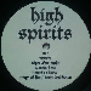 High Spirits: High Spirits (LP) - Bild 3
