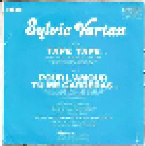 Sylvie Vartan: Tape Tape (7") - Bild 2