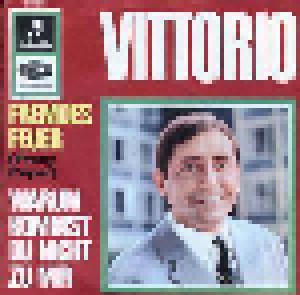Cover - Vittorio: Fremdes Feuer