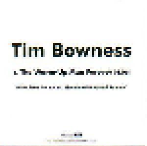 Tim Bowness: Abandoned Dancehall Dreams (Promo-Single-CD) - Bild 2
