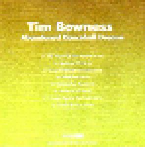 Tim Bowness: Abandoned Dancehall Dreams (Promo-CD) - Bild 2