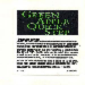Green Apple Quick Step: New Disaster (Promo-CD) - Bild 1