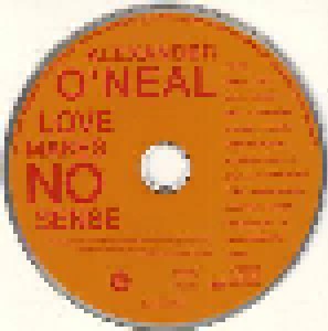 Alexander O'Neal: Love Makes No Sense (CD) - Bild 4