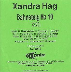 Xandra Hag: Bahnsteig No. 10 (Promo-Single-CD) - Bild 1