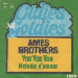 Cover - Ames Brothers & Hugo Winterhalter, The: Melodie D'amour / You, You You
