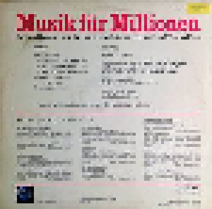 Musik Für Millionen (LP) - Bild 2