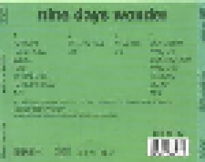 Nine Days' Wonder: Nine Days Wonder (CD) - Bild 2