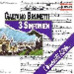 Cover - Gaetano Brunetti: 3 Sinfonien