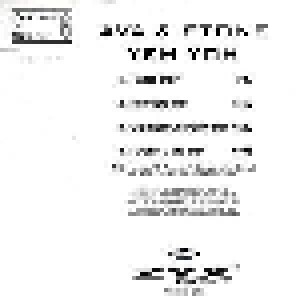 Ava & Stone: Yeh Yoh (Single-CD) - Bild 2