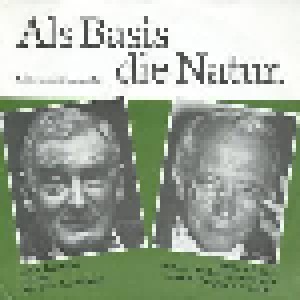 Jürgen von Manger + Richard Münch: Als Basis Die Natur (Split-7") - Bild 1