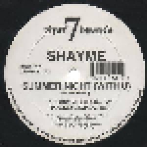 Shayme: Summer Night (With U) (12") - Bild 1