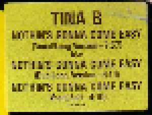 Tina B.: Nothin's Gonna Come Easy (Promo-12") - Bild 3