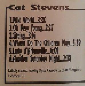Cat Stevens: Tour Of The Cat (CD) - Bild 2