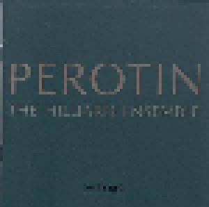  Anonymus + Pérotin: Perotin (Split-CD) - Bild 1