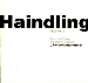 Haindling: Zwischenlandung (Promo-CD) - Bild 1