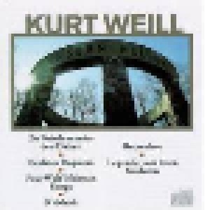 Kurt Weill: Zu Potsdam Unter Den Eichen, Berliner Requiem, Four Walt Whitman Songs, Kiddush, Recordare, Legende Vom Toten Soldaten (CD) - Bild 1
