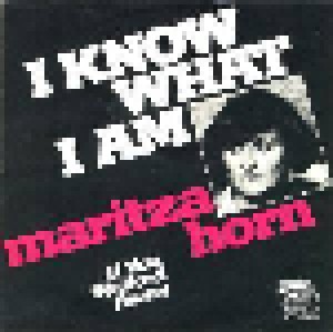 Cover - Maritza Horn: I Know What I Am