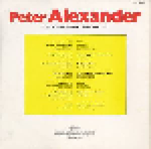 Peter Alexander: Spezialitäten Von Der Donau Zum Don (LP) - Bild 2