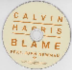 Calvin Harris: Blame (Single-CD) - Bild 3