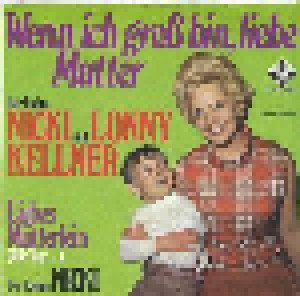 Der Nicki + Kleine Nicki Mit Lonny Kellner: Wenn Ich Groß Bin, Liebe Mutter (Split-7") - Bild 2