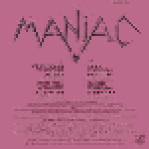 Maniac: Maniac (LP) - Bild 2