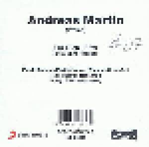 Andreas Martin: Für Dich (Promo-Single-CD) - Bild 2