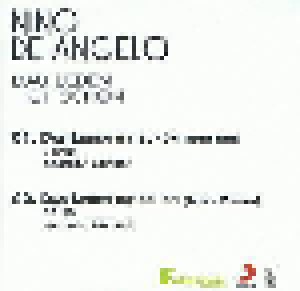 Nino de Angelo: Das Leben Ist Schön (Promo-Single-CD) - Bild 2