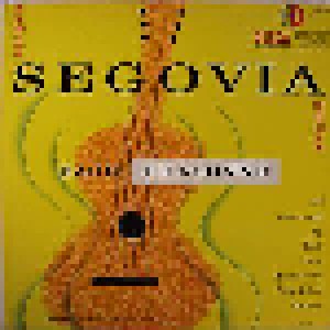 Cover - Fernando Sor: Andres Segovia Guitar / Bach: Chaconne And Other Works