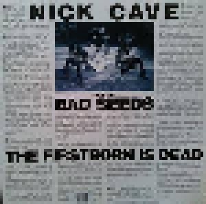 Nick Cave And The Bad Seeds: The Firstborn Is Dead (LP) - Bild 2