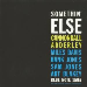 Cannonball Adderley: Somethin' Else (CD) - Bild 1