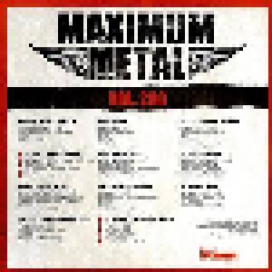 Metal Hammer - Maximum Metal Vol. 200 (CD) - Bild 2