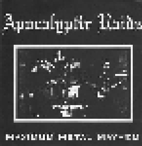 Apokalyptic Raids + Gravewürm: Maximum Metal Mayhem / On The Wings Of Death (Split-7") - Bild 1