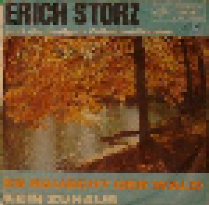 Cover - Erich Storz: Es Rauscht Der Wald