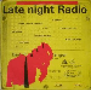 Cover - Between The Sheets: Late Night Radio