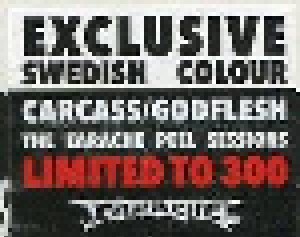 Carcass + Godflesh: The Grind Madness At The BBC - Earache Peel Sessions (Split-12") - Bild 4
