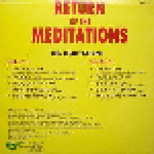 The Meditations: Return Of The Meditations (LP) - Bild 2