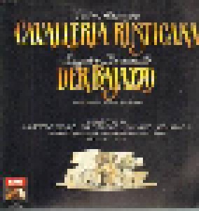 Pietro Mascagni + Ruggero Leoncavallo: Cavalleria Rusticana / Der Bajazzo (Split-LP) - Bild 1