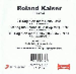 Roland Kaiser: Sag Bloß Nicht Hello (Promo-Single-CD) - Bild 2