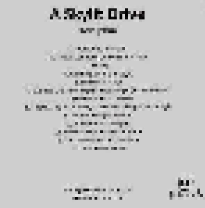 A Skylit Drive: Adelphia (Promo-CD-R) - Bild 2