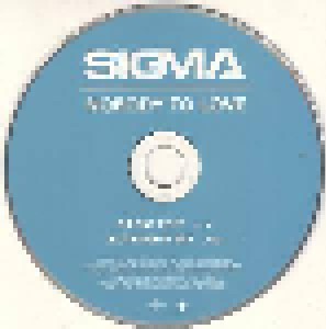 Sigma: Nobody To Love (Single-CD) - Bild 3