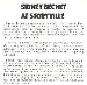 Sidney Bechet: At Storyville (CD) - Bild 3